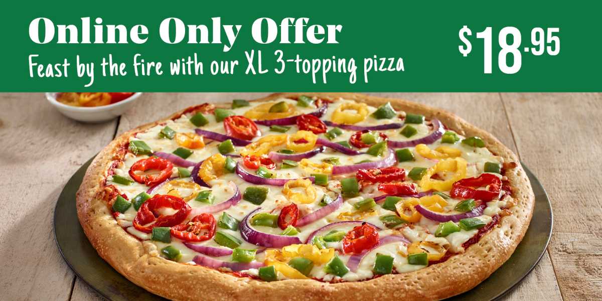 XLarge 3 Topping Pizza